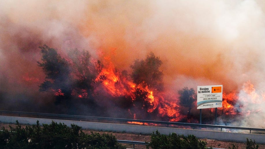 Spain Wildfire