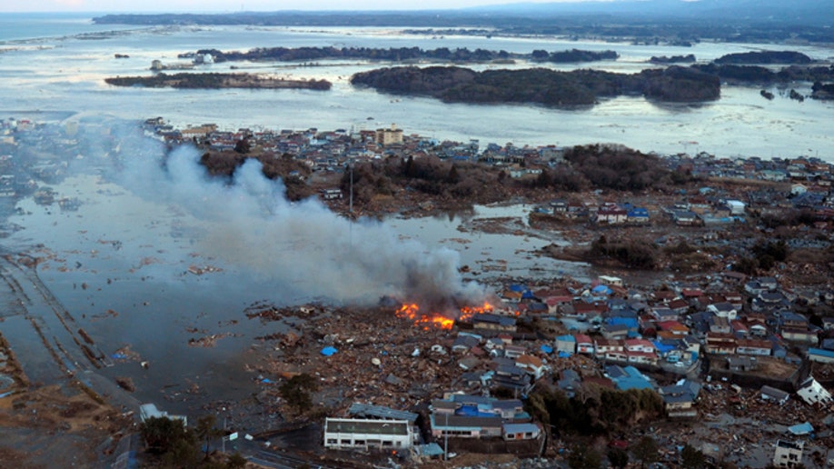 tsunami waves generated by japan quake hit u s west coast fox news