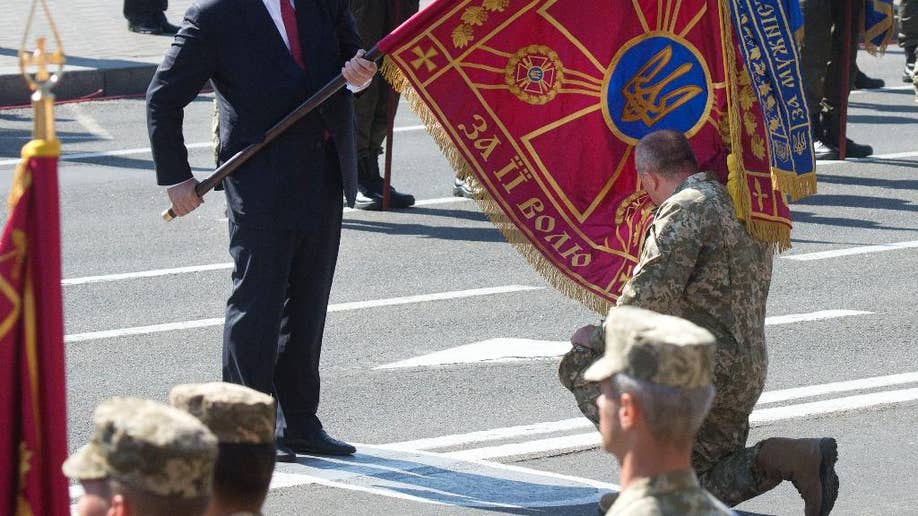 Kiev Celebrates Ukrainian Independence Day Amid Fighting In The East   Ukraine Independence Day 3 