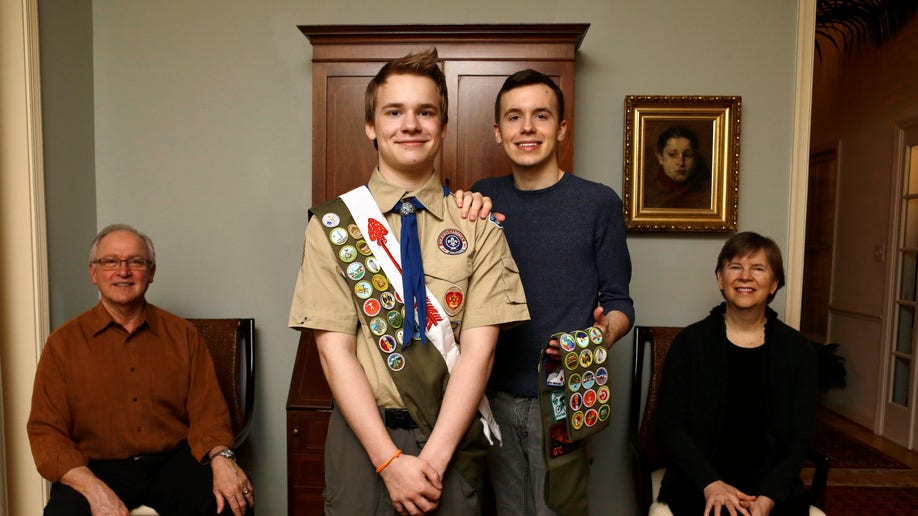 Boy Scouts Two Families
