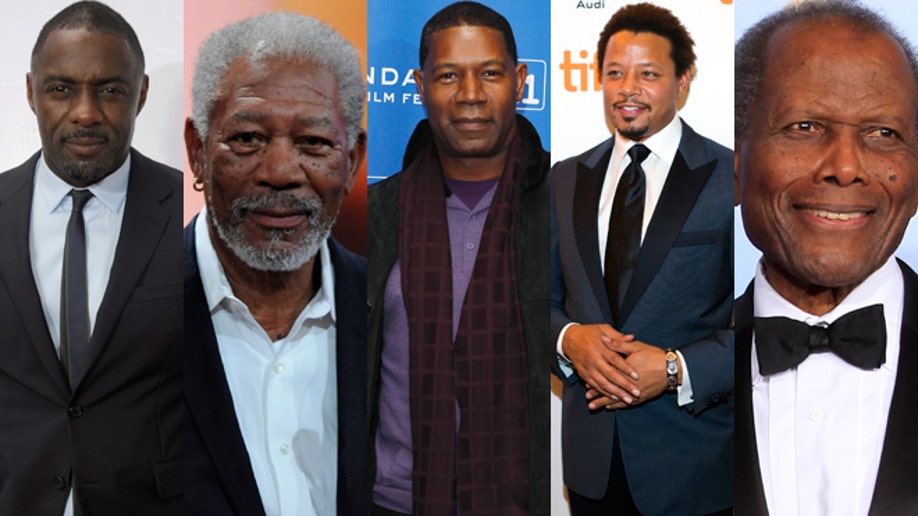 Stars as Nelson Mandela