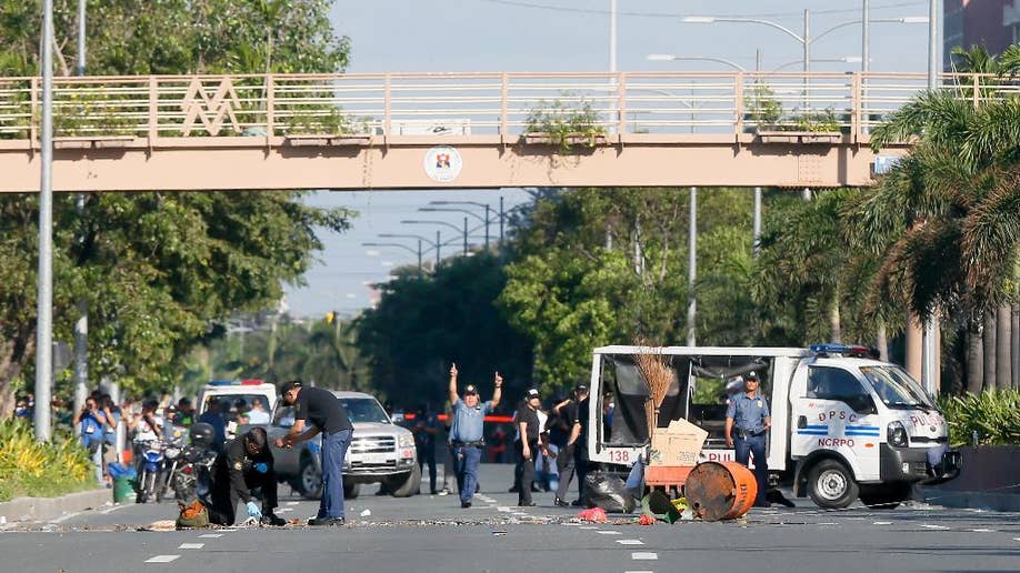 Manila Police Detonate Improvised Bomb Near US Embassy | Fox News