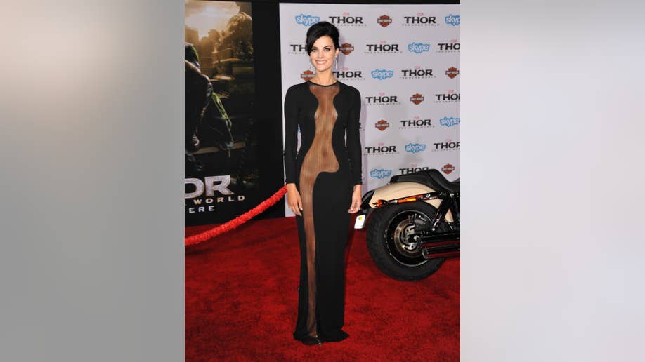 jaimie alexander sheer dress Jaimie Alexander on response to her sheer panel dress: 'It actually made me  a little uncomfortable'  New York Daily News
