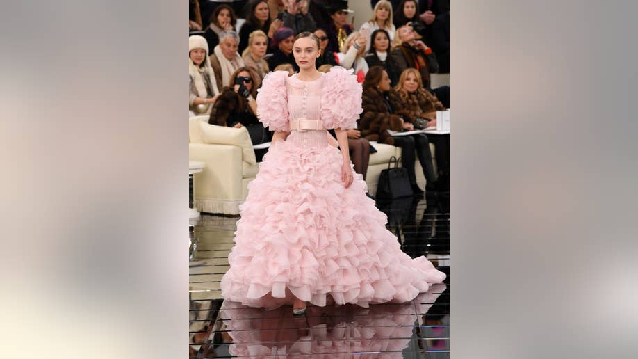 PICS: Lily-Rose Depp Rocks Massive Princess Dress on Chanel Runway | Fox News PICS: Lily-Rose Depp Rocks Massive Princess Dress on Chanel Runway | Fox News