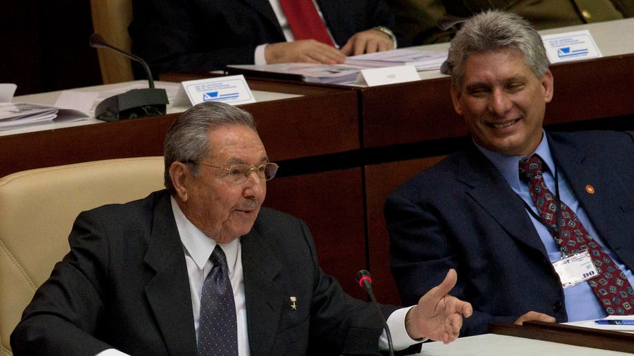 APTOPIX Cuba President