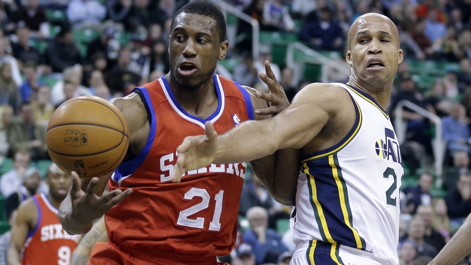 76ers Jazz Basketball