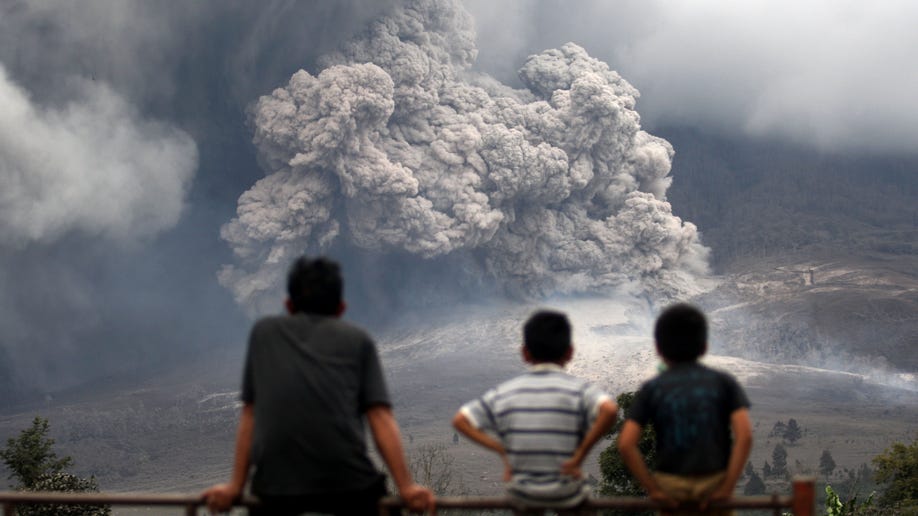 APTOPIX Indonesia Volcano Erupts