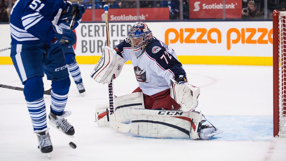 Blue Jackets Maple Leafs Hockey