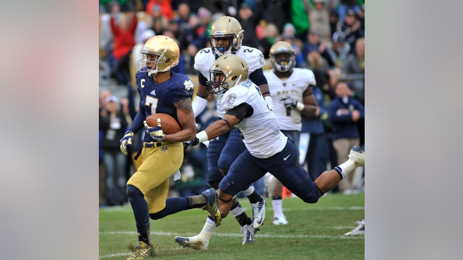 Navy Notre Dame Football