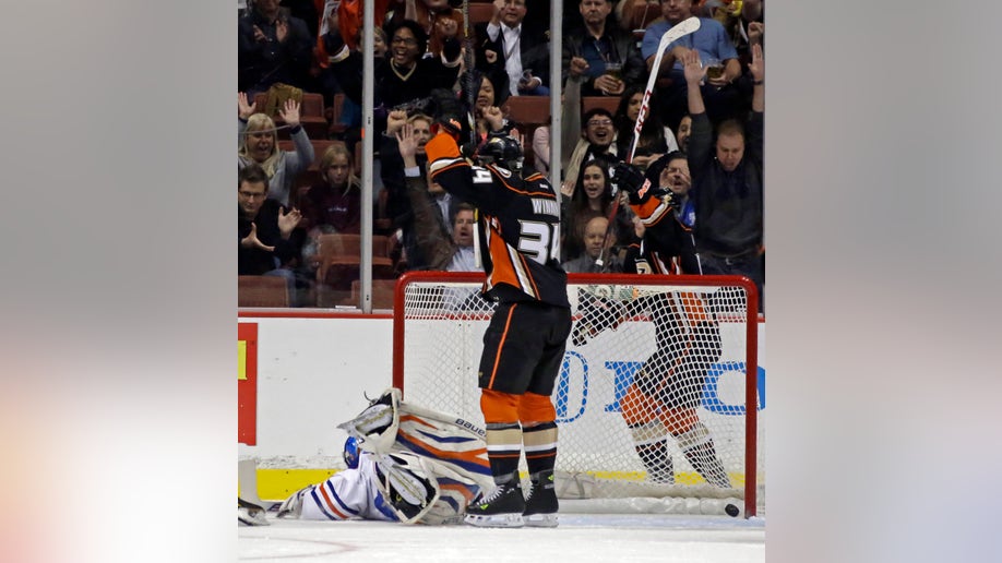 Oilers Ducks Hockey