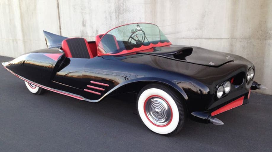 Oldest-known 'Batmobile' heading to auction