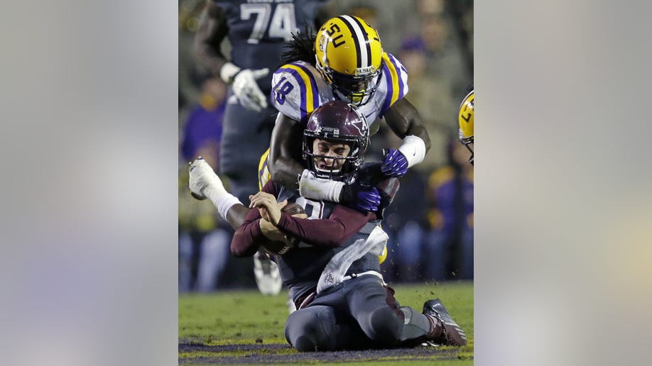 Texas A M LSU Football