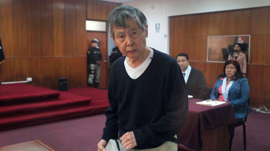 APTOPIX Peru Fujimori Trial