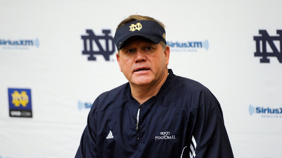 BCS Notre Dame Kelly Football