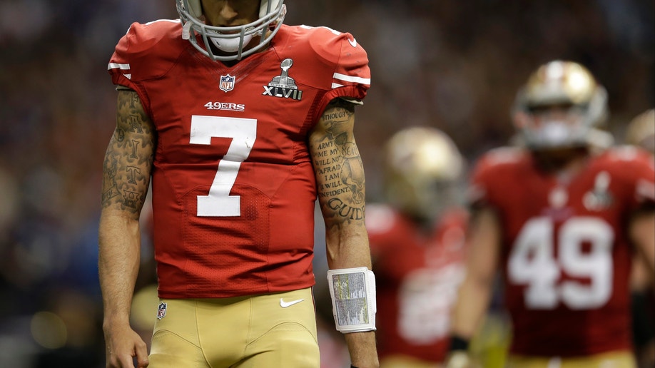 kaepernick super bowl jersey