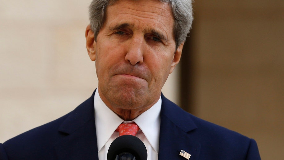 APTOPIX Mideast Israel Palestinians Kerry