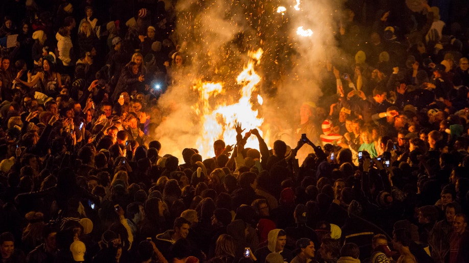 Michigan State Rowdy Crowds