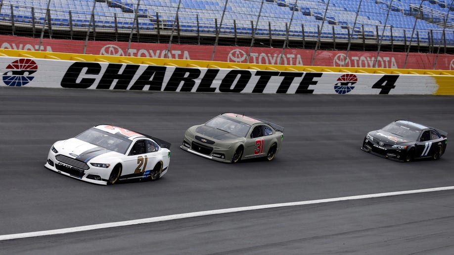NASCAR Charlotte Testing Auto Racing