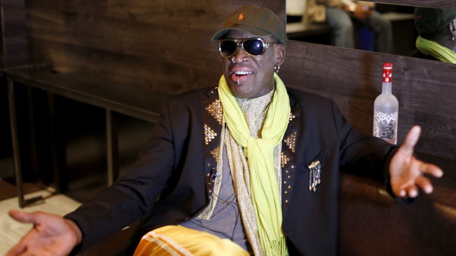 Rodman NKorea Basketball