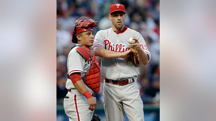 Phillies Indians Baseball