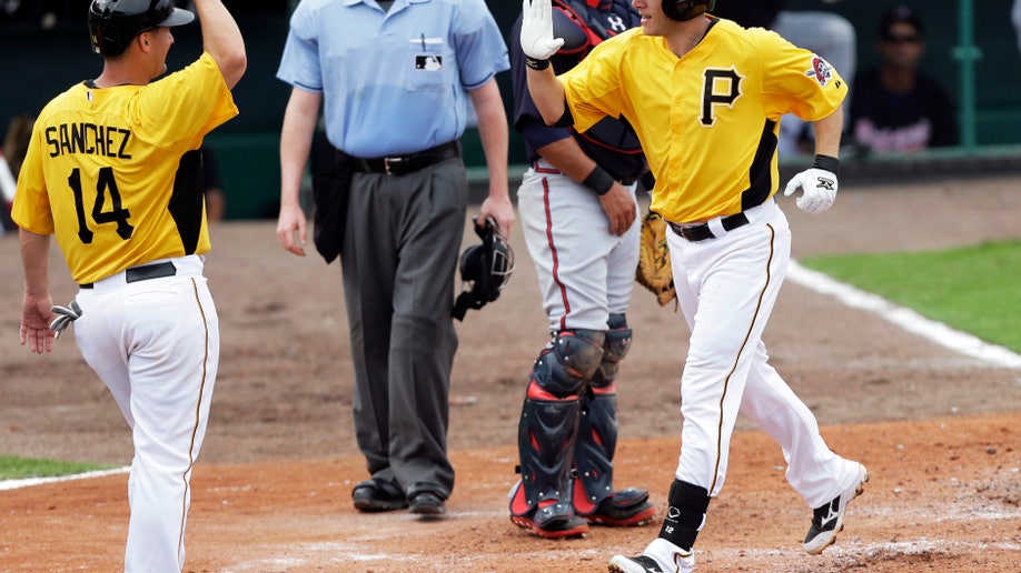 Braves Pirates Spring Baseball