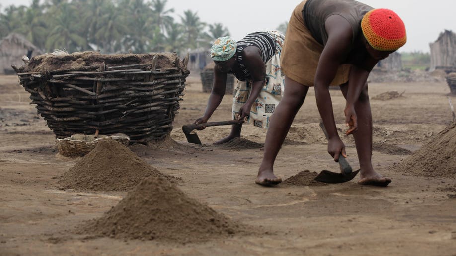 Benin Salt Farmers