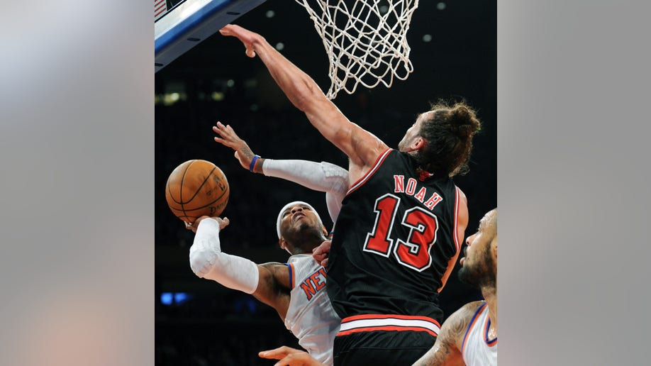 Bulls Knicks Basketball