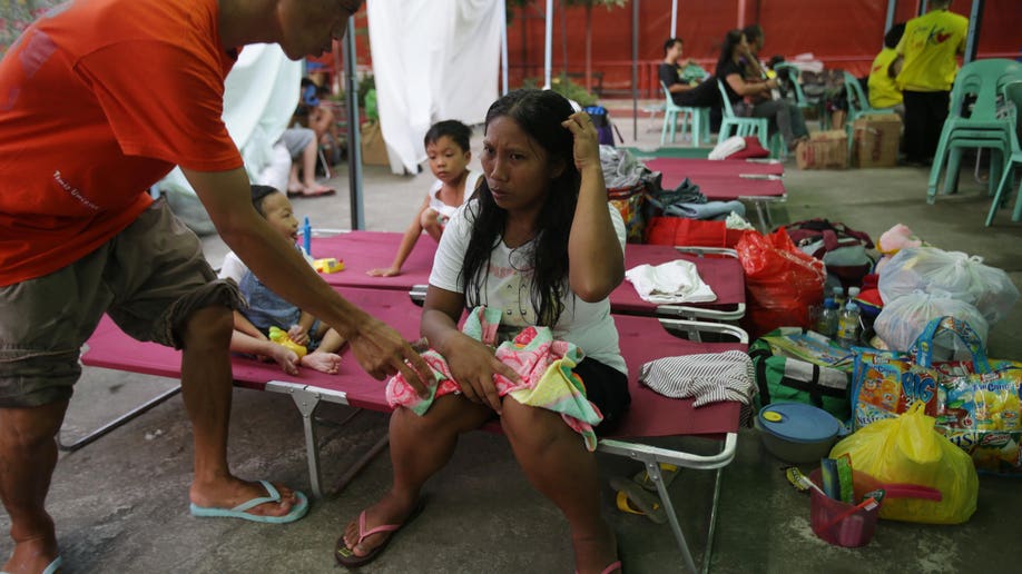 Philippines Typhoon Refugees