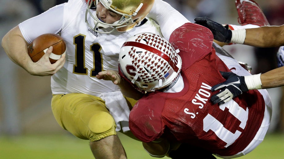 APTOPIX Notre Dame Stanford Football