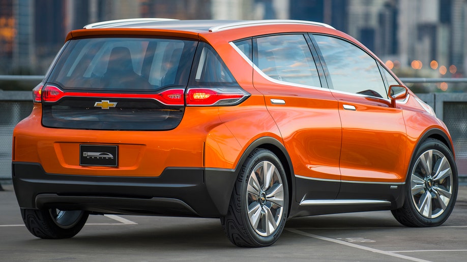 2015 Chevrolet Bolt EV Concept all electric vehicle u2013 rear exterior