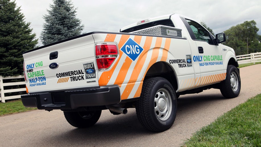 Ford will offer the 2014 F-150 with the ability to run on compressed natural gas, making Ford the only manufacturer with an available CNG/LPG-capable half-ton pickup