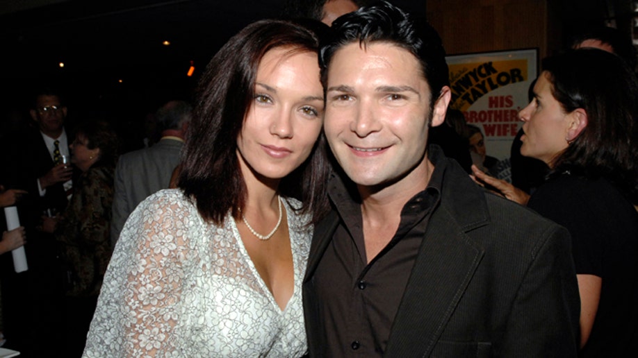 Corey Feldman (R) and wife Susie Sprague attend a special screening of &quo...