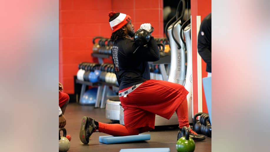 Falcons Camp Football