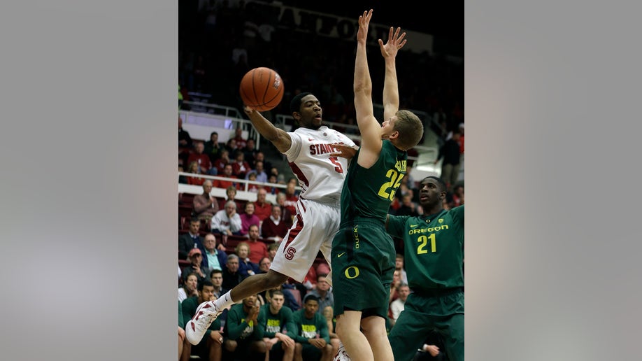 Oregon Stanford Basketball