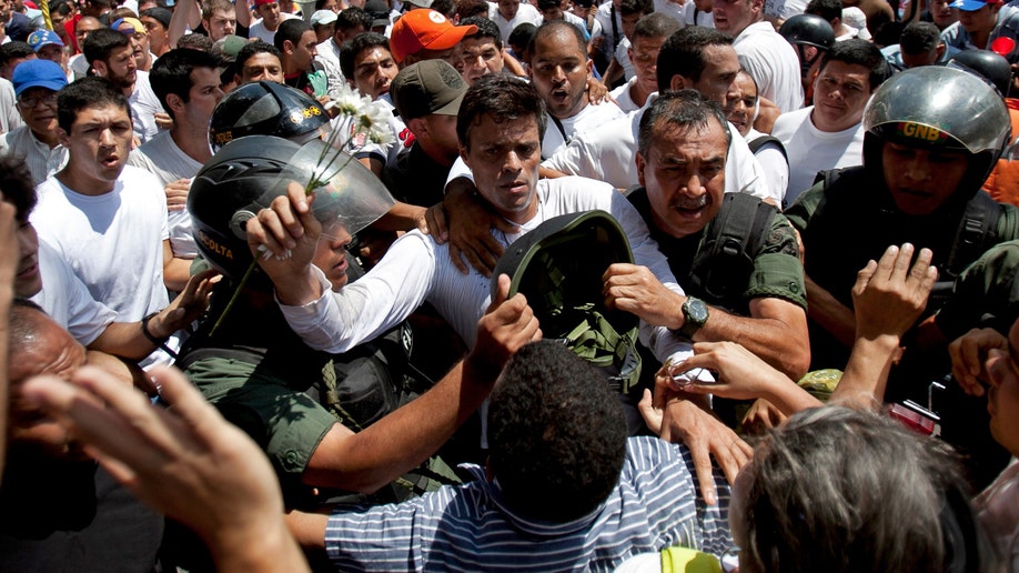 APTOPIX Venezuela Protests