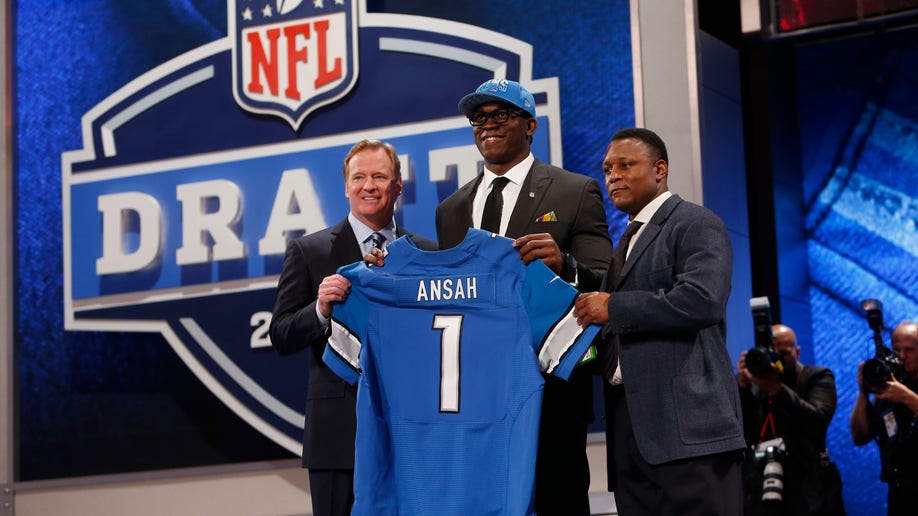 Lions take BYU DE Ziggy Ansah No. 5 overall in NFL draft as part of ...