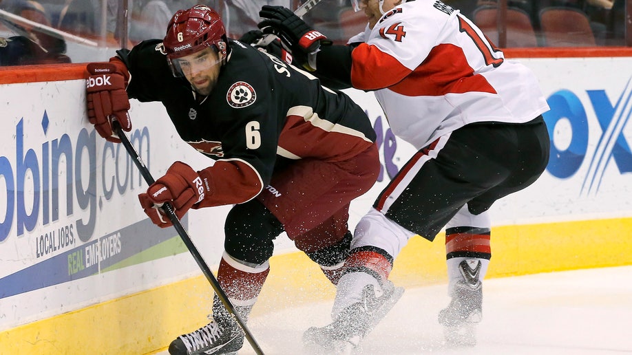 Senators Coyotes Hockey
