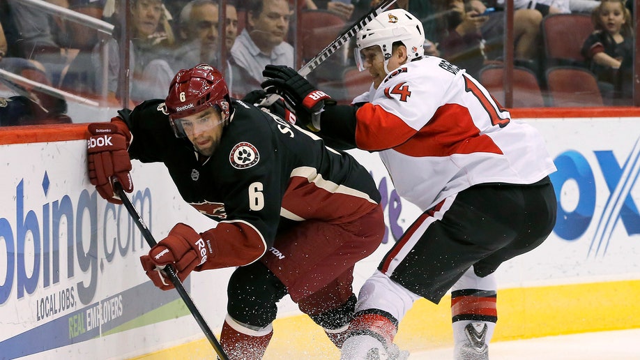 Senators Coyotes Hockey