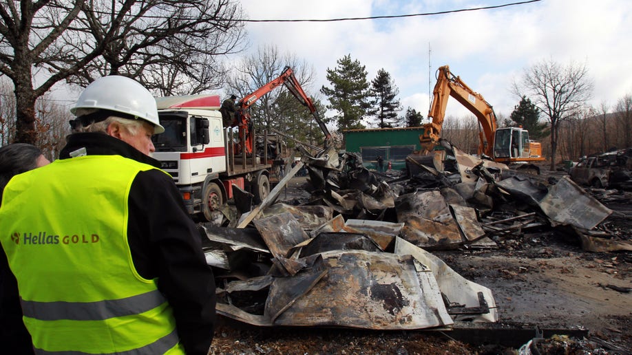 Greece Gold Mine Attack