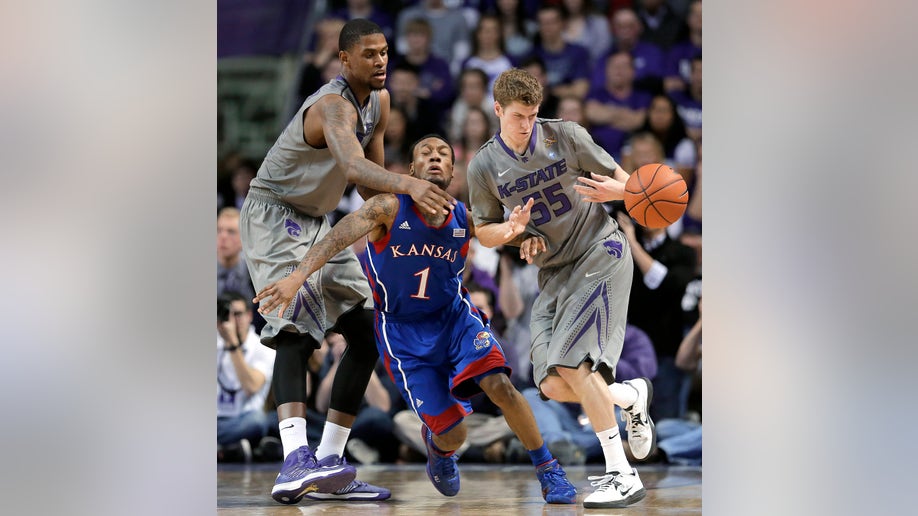 APTOPIX Kansas Kansas St Basketball