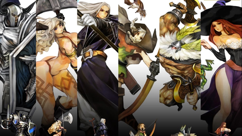 The new side-scrolling beat-em-up Dragon's Crown takes its cues from c...