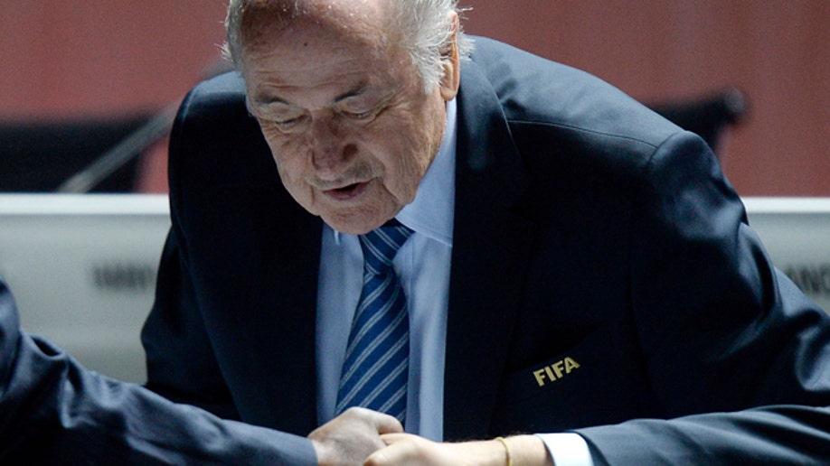 APTOPIX Switzerland FIFA Election