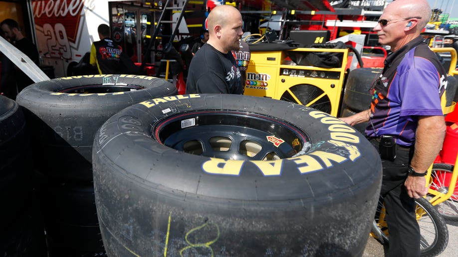 NASCAR Kansas Tire Testing Auto Racing