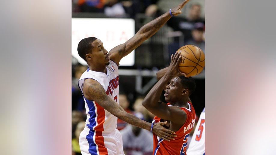 Clippers Pistons Basketball