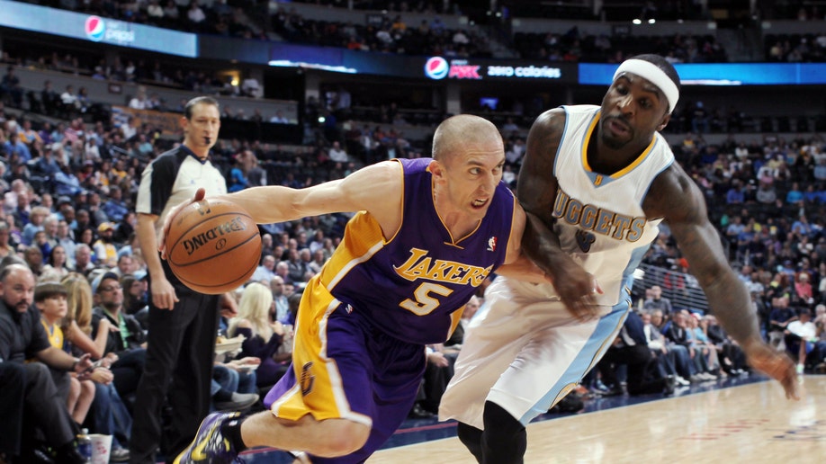 Timofey Mozgov scores 23 points in Nuggets 111-99 win over Lakers