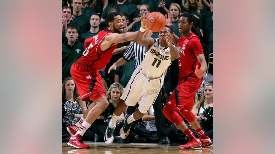 Nebraska Michigan St Basketball