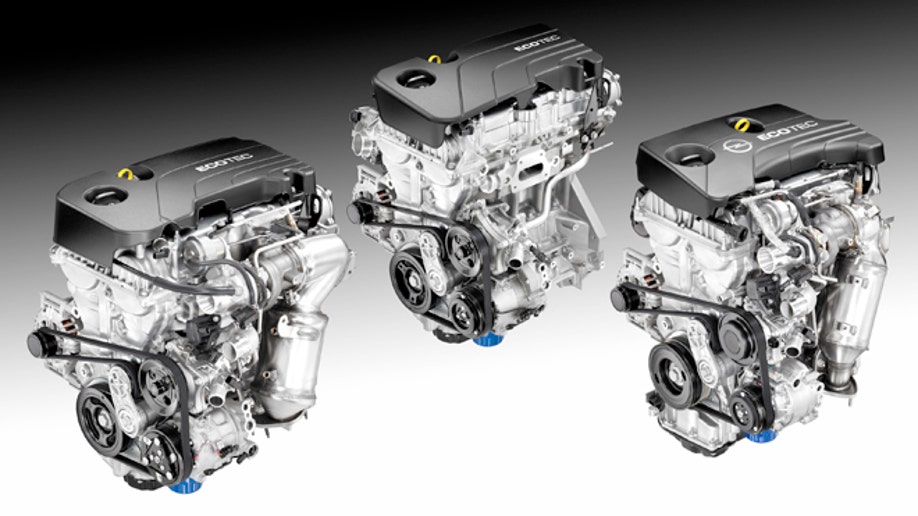 Ecotec 1.0L I-3, 1.4L I-4, 1.5L I-4 engines