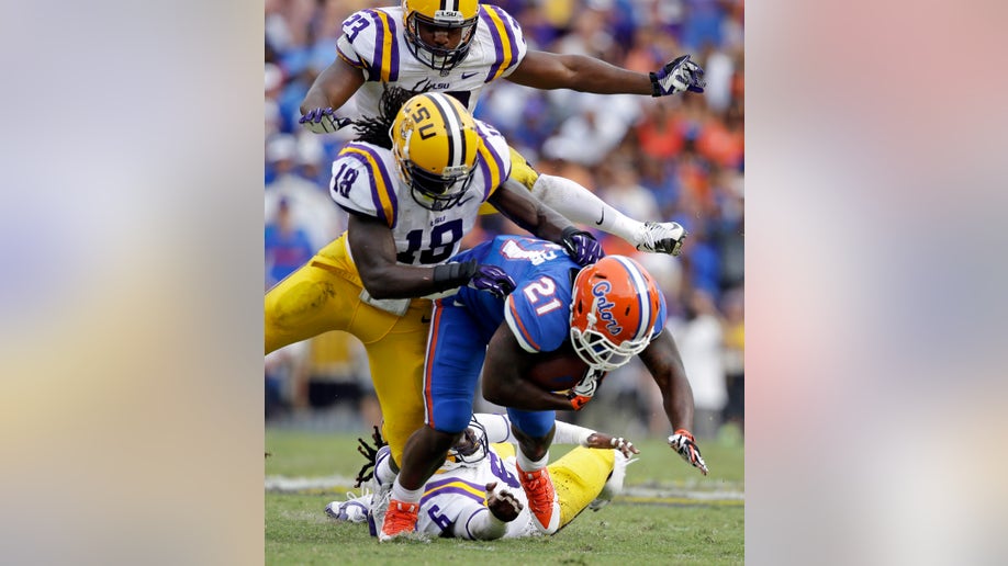 APTOPIX Florida LSU Football