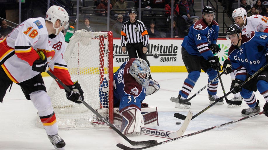 Flames Avalanche Hockey