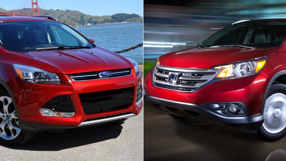 Crossover Comparo Ford Escape Vs. Honda CRV Fox News